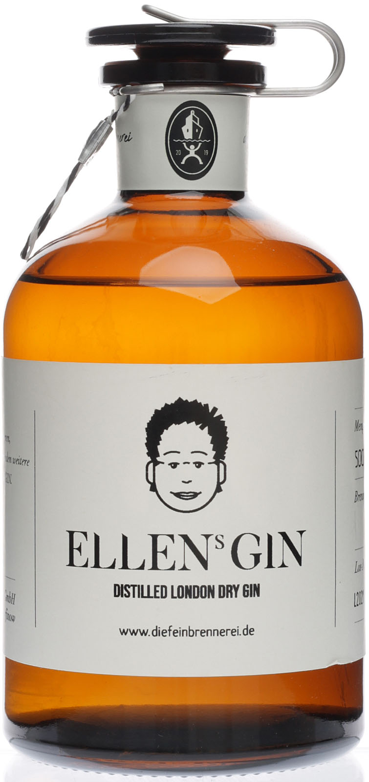 Die Feinbrennerei Ellens Gin 0,5 im Liter Shop