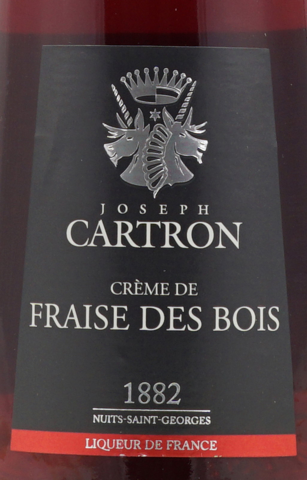 Crème de Bourgogne  Crème de Fraise des Bois Joseph Cartron